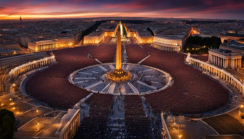 Het Vaticaan en Pauselijk Publiek