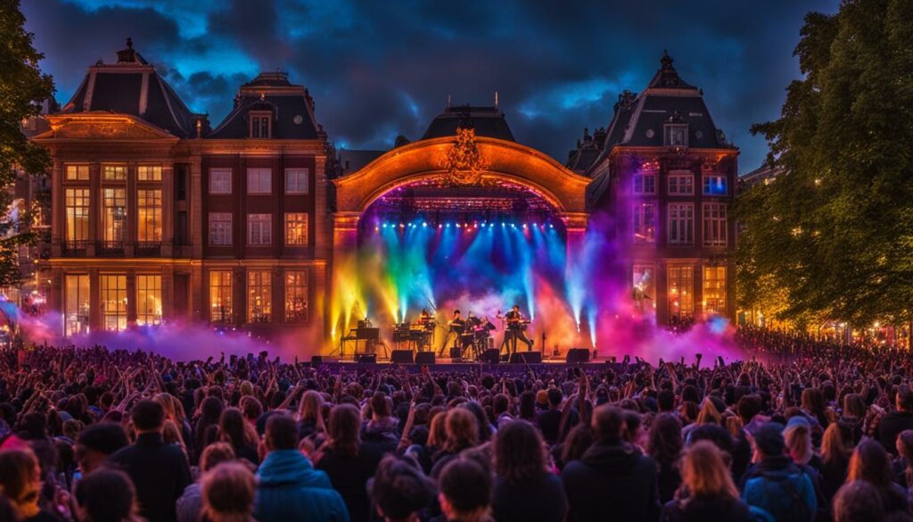 Live muziek op Museumplein